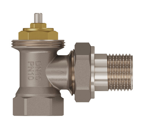 Клапан термостатический угловой Royal Thermo Standart 1/2 М30х1.5 RTE 07.001