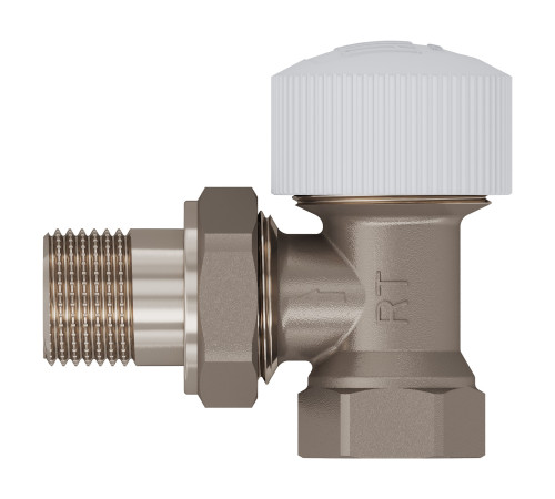 Клапан термостатический угловой Royal Thermo Standart 1/2 М30х1.5 RTE 07.001