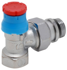 Клапан термостатический Giacomini R401TG угловой 1/2 с герметичной прокладкой R401X132