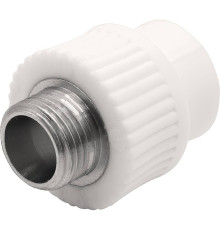 Муфта комбинированная Thermolight PP-R 20x1/2 НР белая 1620506