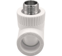 Тройник комбинированный THERMOLIGHT PP-R 25х1/2х25 мм НР белый НС-1620592