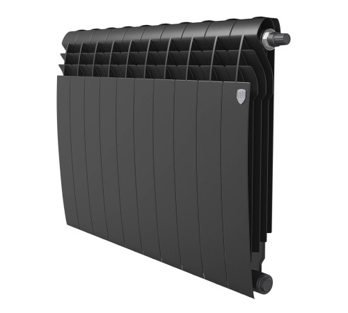Радиатор биметаллический Royal Thermo BiLiner 500 Noir Sable нижнее подключение 10 секций НС-1506307