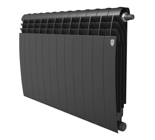 Радиатор биметаллический Royal Thermo BiLiner 500 Noir Sable нижнее подключение 12 секций НС-1506308