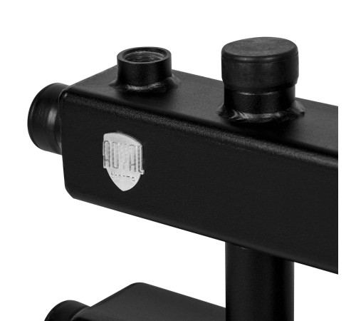 Коллектор распределительный Royal Thermo 3 контура (2 вверх, 1 вбок) RTE 50.125.02