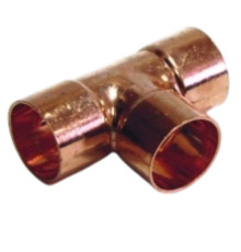 Тройник медный Sanha 1 3/8 (35 мм) под пайку 5130 138