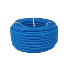 Труба гофрированная ПНД VARMEGA 40 мм для труб 32 мм синяя VM58004