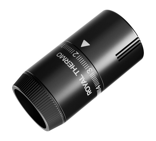 Термоголовка жидкостная Royal Thermo Design M30x1.5 графит НС-1706269