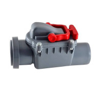 Отвод для внутренней канализации Политэк 110 мм 45° с выходом 50 мм левый и правый 1306826