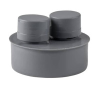 Аэратор канализационный RTP 110 мм серый 36293