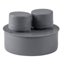 Аэратор канализационный RTP 110 мм серый 36293