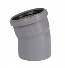 Отвод канализационный Ostendorf HT 110x15° 115100