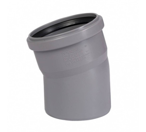Отвод канализационный Ostendorf HT 110x15° 115100