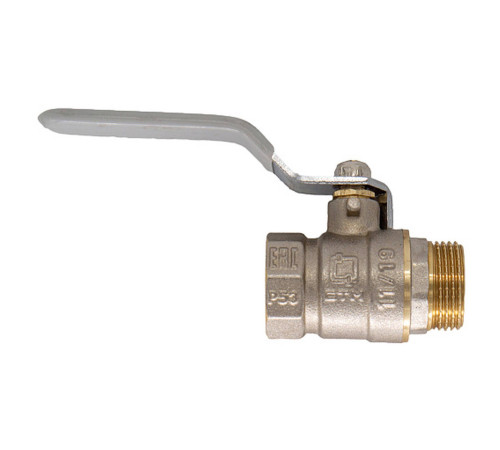 Кран шаровой для воды CTM СТАНДАРТ 3/4 ВН рычаг CWFMH034