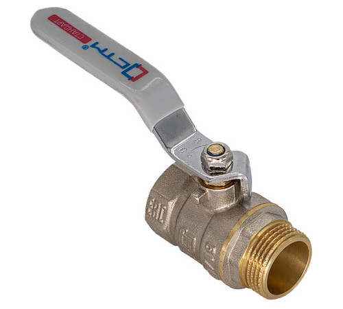 Кран шаровой для воды CTM СТАНДАРТ 3/4 ВН рычаг CWFMH034