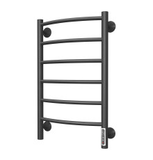 Полотенцесушитель электрический Royal Thermo Classic black П6 450х650 мм со встроенным диммером НС-1442597