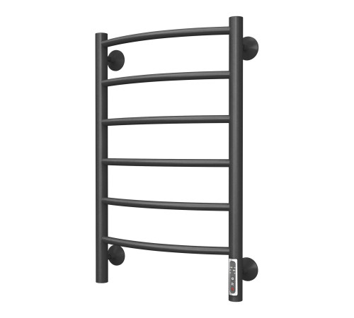 Полотенцесушитель электрический Royal Thermo Classic black П6 450х650 мм со встроенным диммером НС-1442597