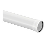 Труба канализационная внутренняя бесшумная Политэк ПП 50х1.8х2000 мм 1306935