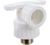 Угольник комбинированный РОСТерм PPR 20 мм x 1/2 НР с креплением 1517343