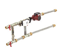 Смесительный узел SHUFT MST 25-60-6.3-C24-F с гибкими подводками MST 25-60-6.3-C24-F