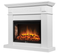 Портал для электрокамина Firelight Bianco 25 белый разборный 1728834