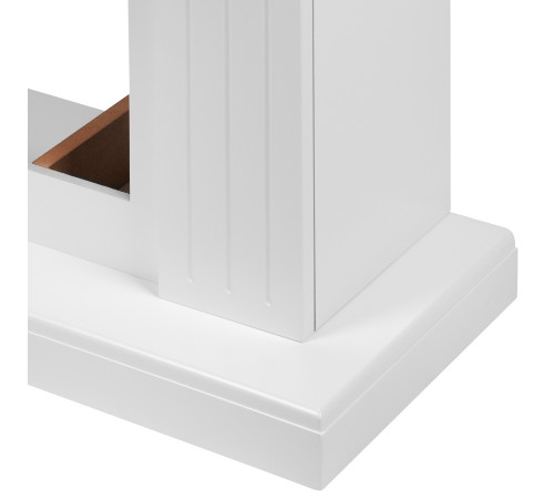 Портал для электрокамина Firelight Bianco 25 белый разборный 1728834