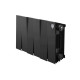 Радиатор биметаллический Royal Thermo PianoForte 200 Noir Sable 6 секций боковое подключение НС-1346015