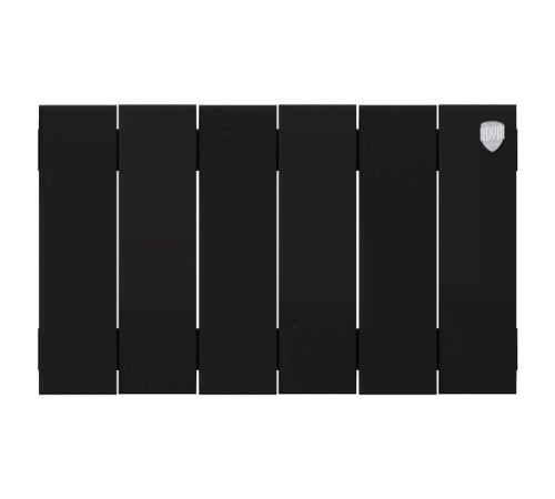 Радиатор биметаллический Royal Thermo PianoForte 200 Noir Sable 6 секций боковое подключение НС-1346015