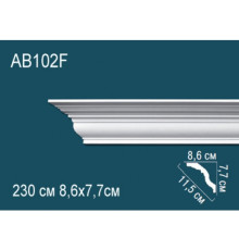 Карниз потолочный полиуретановый гибкий Perfect AB102F