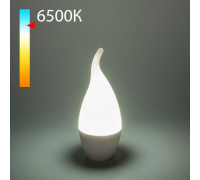 Светодиодная лампа quotСвеча на ветруquot CA37 8W 6500K E14 BLE1433
