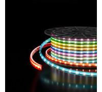 Светодиодная лента 220 В 11 Вт/м 60 Led/м 5050 IP65, RGB, 50 м Лента светодиодная 220V 11W 60Led 5050 IP65 мульти, 50 м