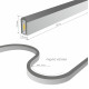 Светодиодный гибкий неон 220 В 9.6 Вт/м 120Led/м 2835 IP67, односторонний, синий, 50 м Гибкий неон 220V 9,6W 120Led 2835 IP67 односторонний синий, 50 м
