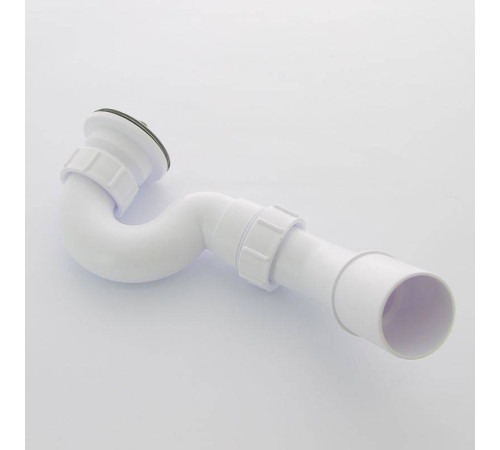 Сифон трубный McAlpine P/S-образный 1 1/2 х 40 мм с решеткой 70 мм MRS1