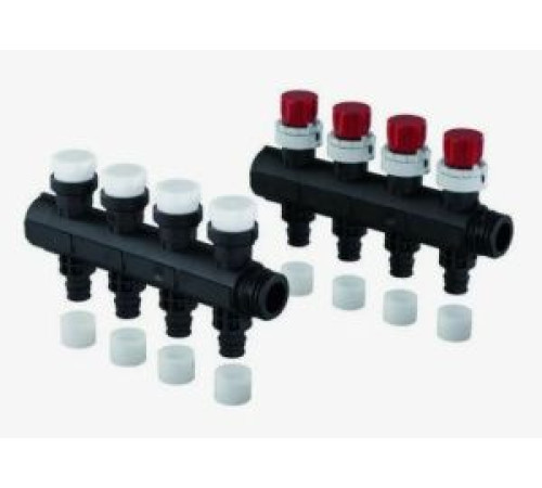 Коллектор запорно-балансировочный Uponor Vario 1 петля 1032705