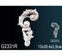 Декоративный элемент Perfect полиуретан правый G2331R