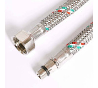 Гибкая подводка для смесителя Uni-Fitt 1/2 x M10 40 см 502S2804