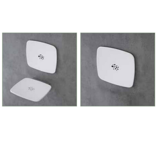 Сиденье для душа откидное Provex SERIE 300 хром/темно-серый 3020 SD 05 PM