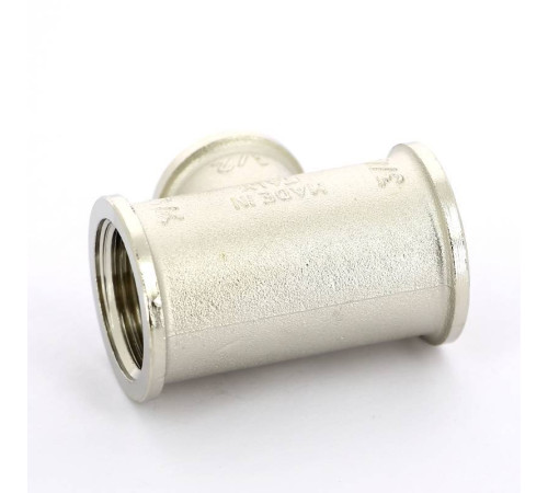 Тройник никелированный Tiemme 3/4x1/2x3/4 ВР-ВР-ВР 1500151