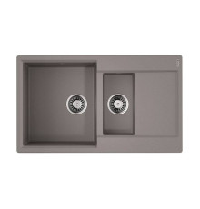 Кухонная мойка Omoikiri Daisen 86-2-GR Artgranit 86x51 см leningrad grey 4993475
