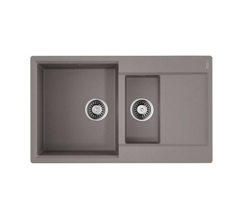 Кухонная мойка Omoikiri Daisen 86-2-GR Artgranit 86x51 см leningrad grey 4993475