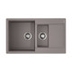 Кухонная мойка Omoikiri Daisen 86-2-GR Artgranit 86x51 см leningrad grey 4993475
