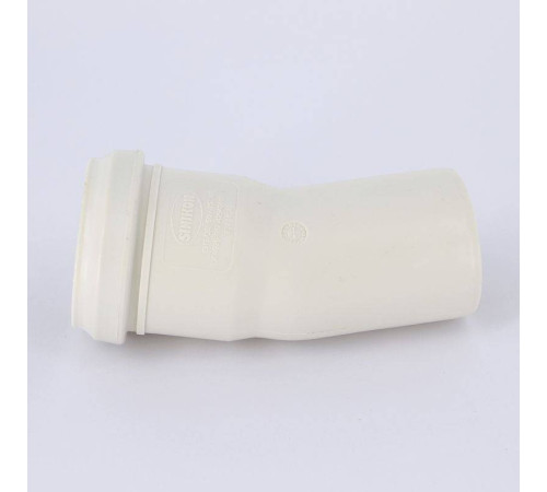 Отвод канализационный Sinikon Комфорт 50 мм 15° 504025.K