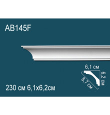 Карниз потолочный гибкий Perfect AB145F 170x170x2000 мм AB145F