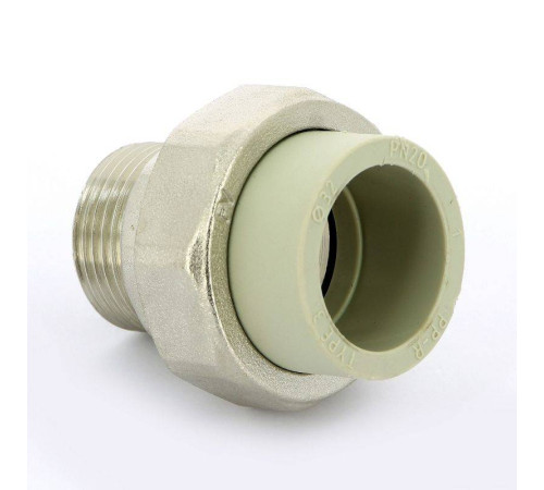 Муфта полипропиленовая FV-Plast разъемная с наружной резьбой 32x1 237032