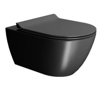 Унитаз подвесной безободковый GSI Pura 550x360 мм Swirlflush Ardesia Matte 8815FR526