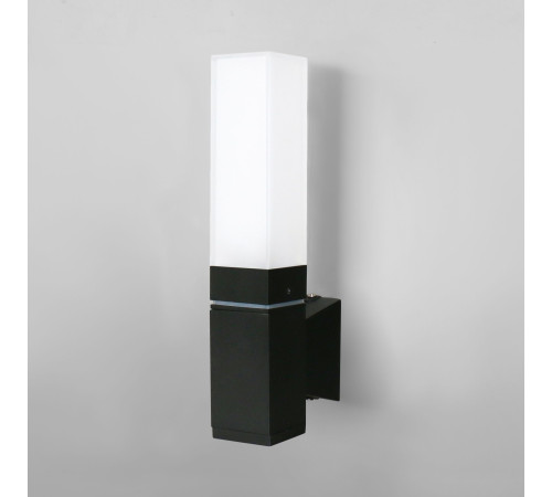 Уличный настенный светодиодный светильник Чёрный IP54 1534 TECHNO LED