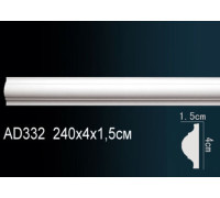 Молдинг Perfect AD332 полиуретановый 2000х41х15 мм AD332