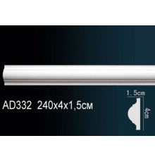 Молдинг Perfect AD332 полиуретановый 2000х41х15 мм AD332