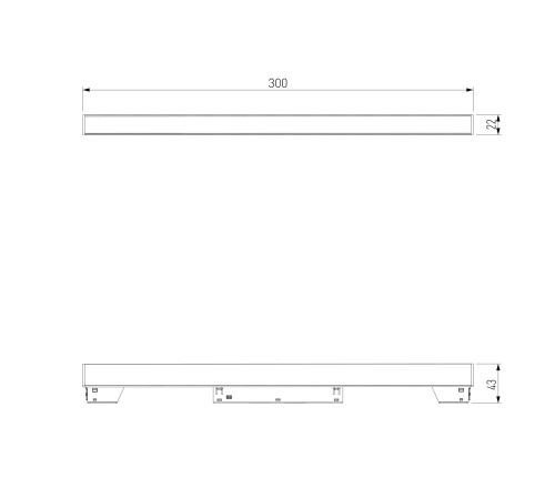 Умный трековый светильник 10W 2700-6500K Dim L01 Slim Magnetic 85076/01