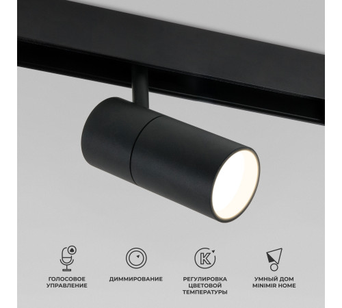 Умный трековый светильник 12W 2700-6500K Dim R02 Slim Magnetic 85075/01