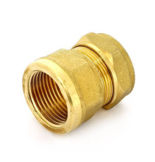 Муфта обжимная Tiemme 1100 28 мм х 1 ВР латунная 1000043